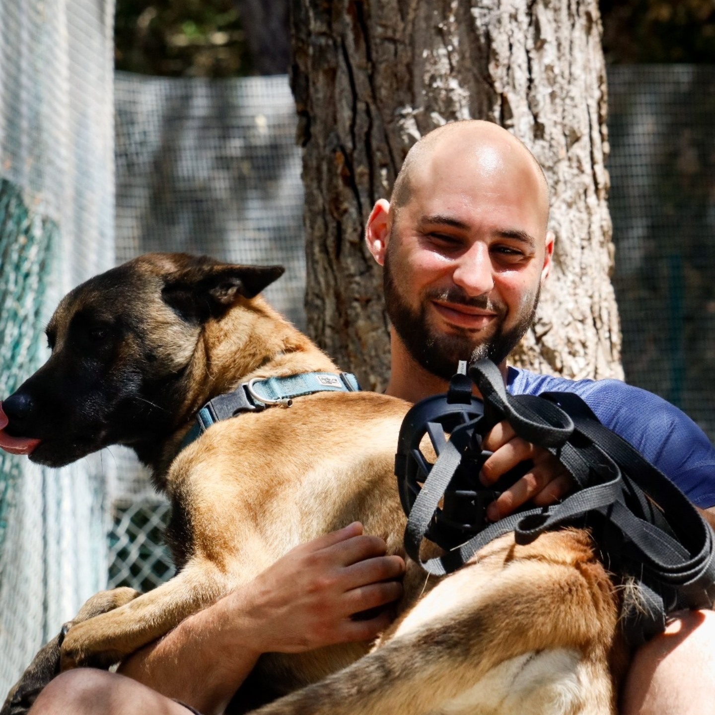 Portrait de Joseph Vecchio, fondateur d'InstitutDog06 et comportementaliste canin certifié